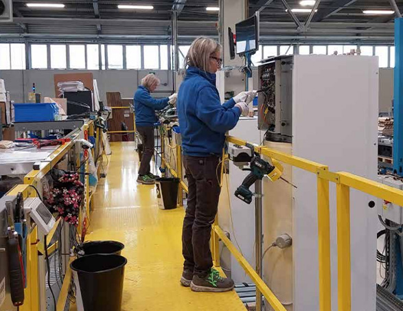 Proizvodna linija fabrike u Feltru
